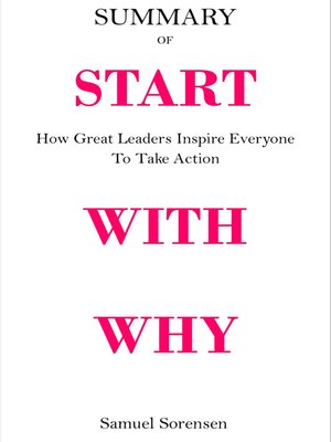 cover image of SUMMARY OF START WITH WHY  by Simon Sinek